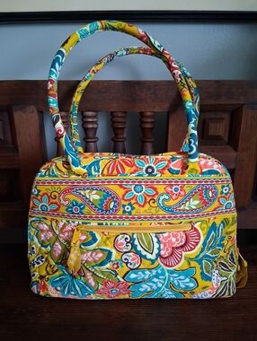NWOT Vera Bradley Provencal Yellow Handbag